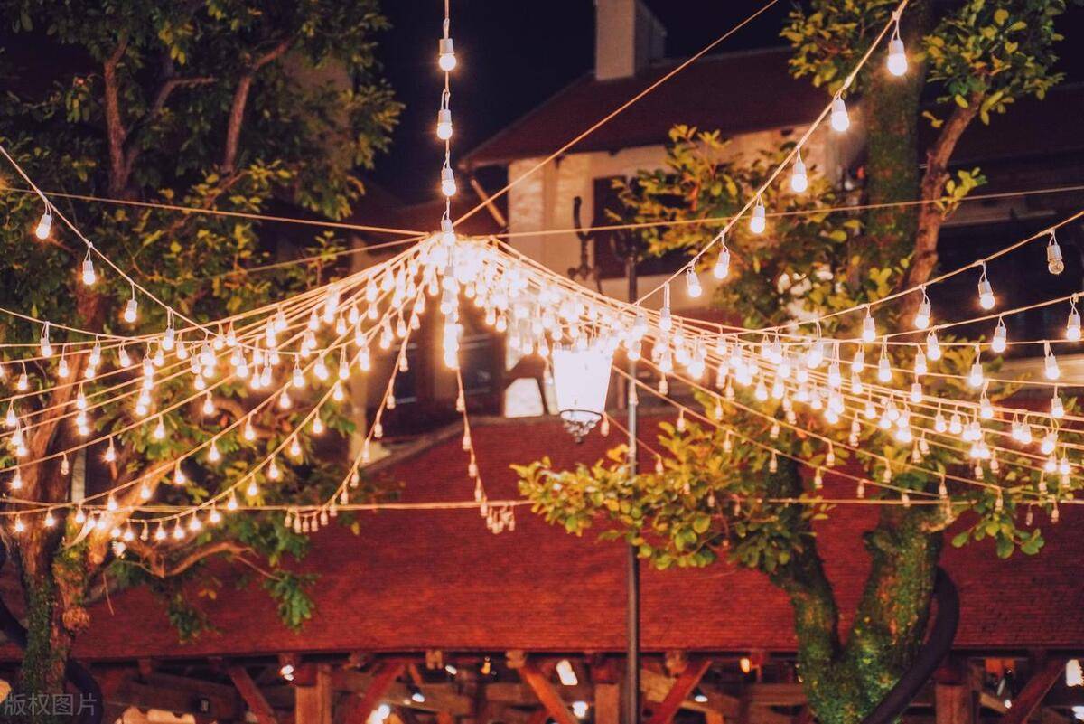 皮线露营灯串的多样用途瓦力棋牌游戏LED幻彩(图6)